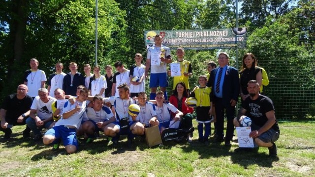 W Turnieju Piłki Nożnej o Puchar Starosty Golubsko-Dobrzyńskiego rywalizowali zawodnicy z powiatu golubsko-dobrzyńskiego, chełmińskiego i radziejowskiego