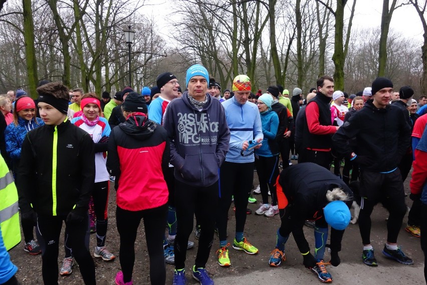 Parkrun Łódź. Bieg w parku Poniatowskiego - 5 marca 2016