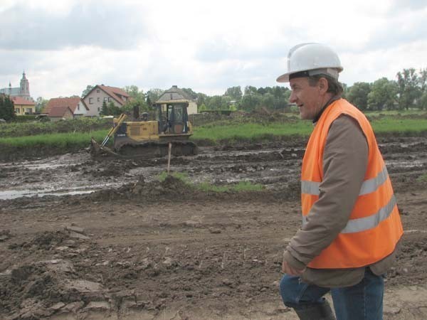 Zbiornik zabezpieczy Krzanowice - mówi Grzegorz Bryja