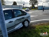 Kolejny wypadek na niebezpiecznym skrzyżowaniu na obwodnicy Dobrodzienia [zdjęcia]