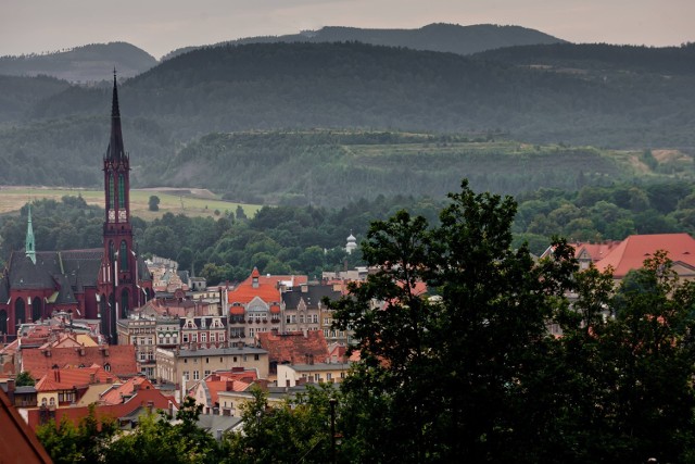 Panorama Śródmieścia Wałbrzycha