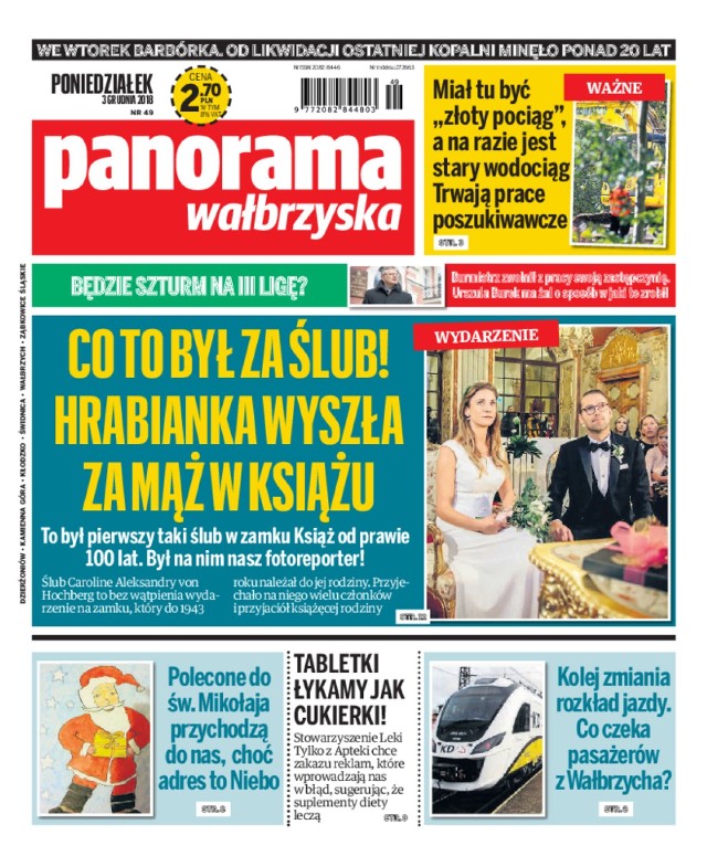 Panorama Wałbrzyska wydanie z 3 grudnia 2018 r.