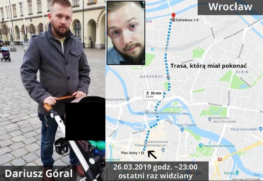 Dariusz Góral z Wrocławia zaginął. Widzieliście go? (FILM) 