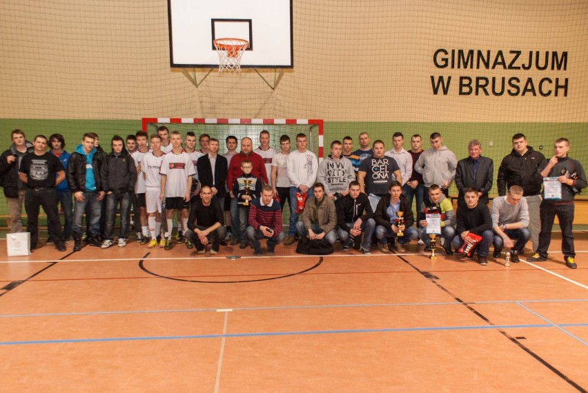 Turniej w Brusach: XIV Halowa Liga Piłki Nożnej zakończona