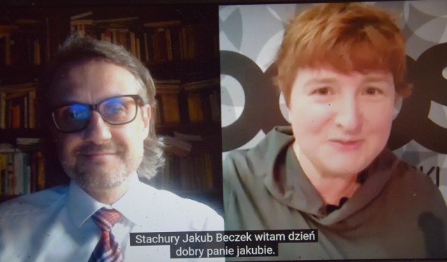 Dr Jan Beczek i Teresa Drozda