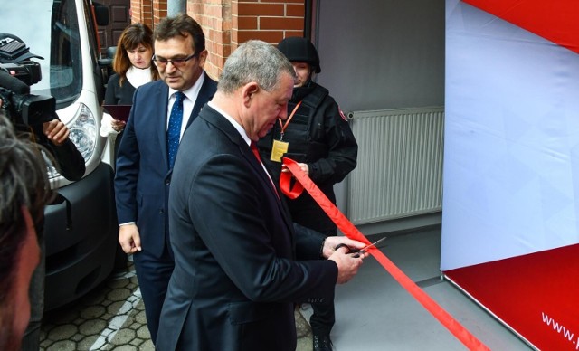 Zobacz, jak wyglądało otwarcie Centrum Obsługi Gotówki Poczty Polskiej w Bydgoszczy.