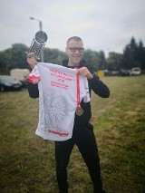 Damian Marciniak, utytułowany triathlończyk ze Świebodzina, został w Czempinie mistrzem Polski duathlonu 