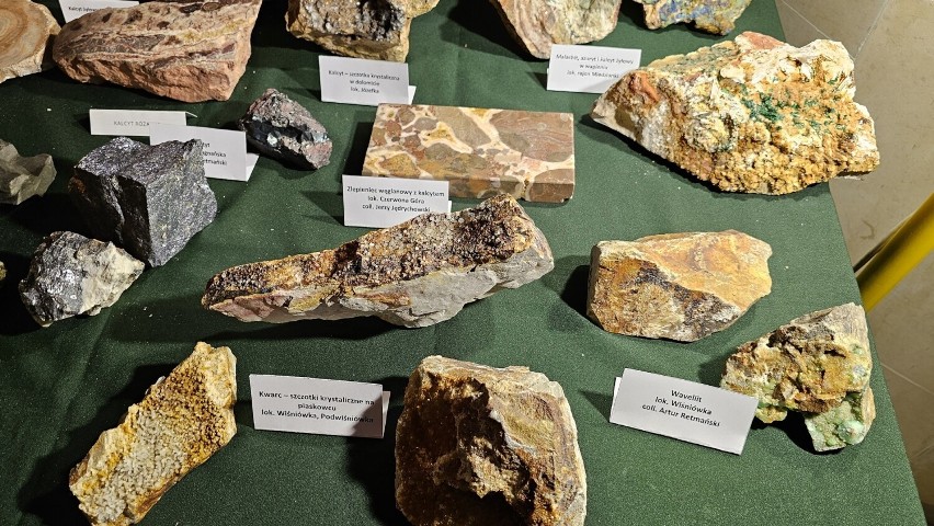 Ciekawostki na giełdzie minerałów w Kieleckim Centrum Kultury. Zachwycające kamienie szlachetne i inne okazy. Zobaczcie zdjęcia