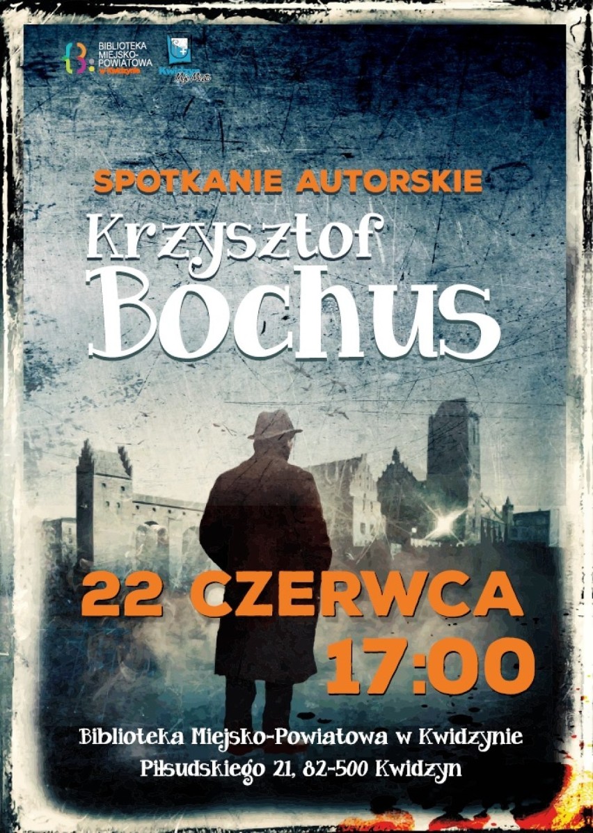 Marcel Woźniak i Krzysztof Bochus gośćmi biblioteki w Kwidzynie 