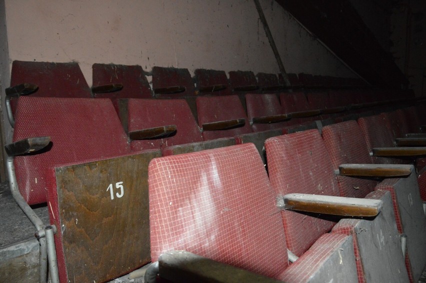 Kino w Łagowie popadło w ruinę.