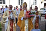 Biskup Przybylski: "My chcemy o tej wojnie pamiętać". Msza święta na ruinach fary w Wieluniu w 84. rocznicę wybuchu II wojny światowej