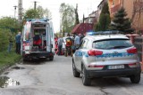 Tragiczna interwencja policji w Opocznie. Ciężko ranny policjant, jego napastnik postrzelony