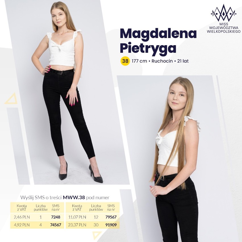 Miss Wielkopolski 2021. Magda Pietryga z Ruchocina ma szansę zostać najpiękniejszą Wielkopolanką! [FOTO]