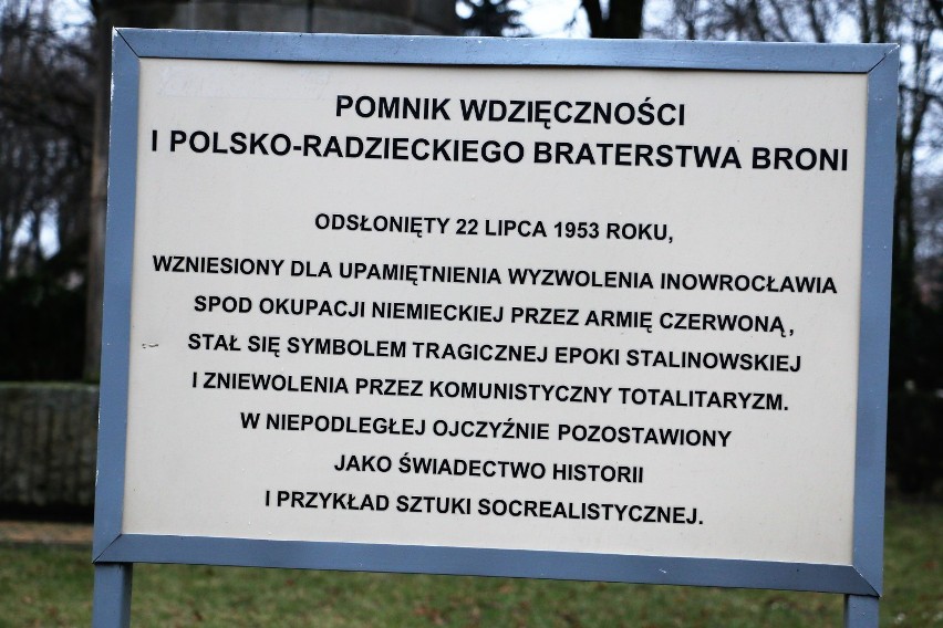  Pomnik Wdzięczności i Polsko-Radzieckiego Braterstwa Broni do rozbiórki 