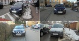Tak zostawiają samochody "Mistrzowie" parkowania w Bochni. Blokują chodniki i skrzyżowania. Zobaczcie ich najnowsze wyczyny. Zdjęcia