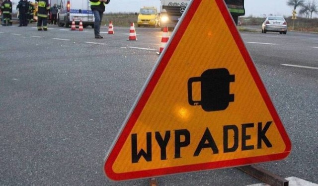 Wypadek w Zieleniewie koło Kołobrzegu