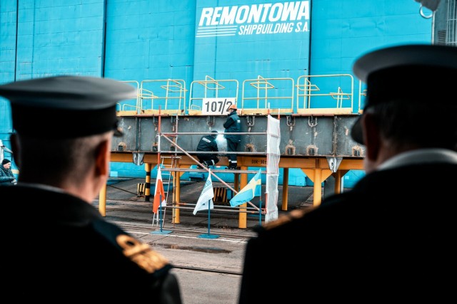 W Stoczni Gdańskiej rozpoczęła się budowa kolejnego okrętu dla Marynarki Wojennej