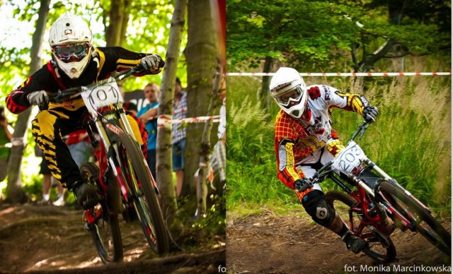 Jakub Frontczak i Marcin Tarkowski, downhill