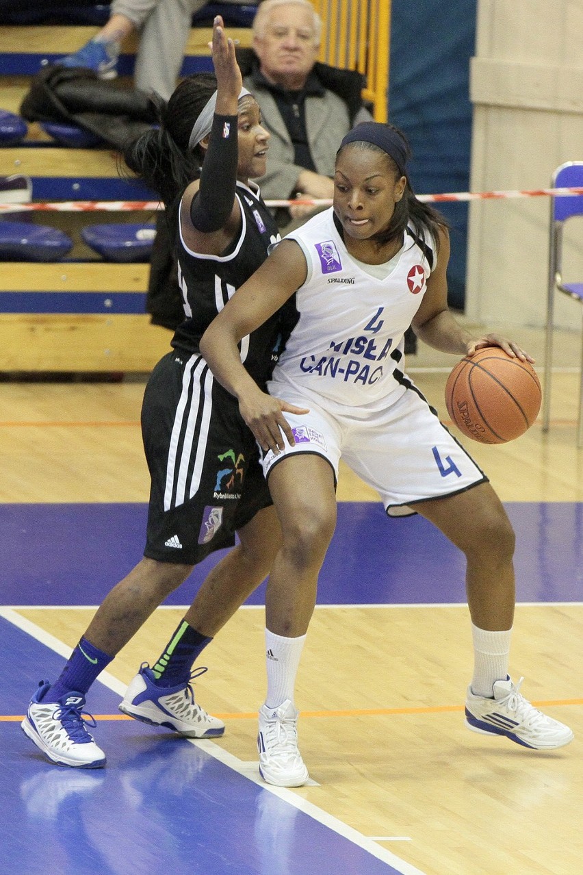 Wisła Can-Pack Kraków - Basket ROW Rybnik 76:61 (23:10,...