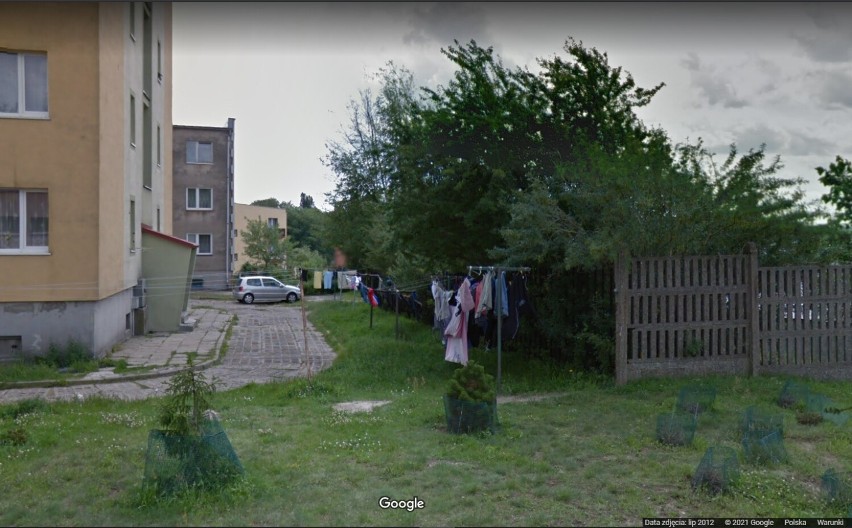 Takie zdjęcia kamerka google maps zarejestrowała w 2012 roku