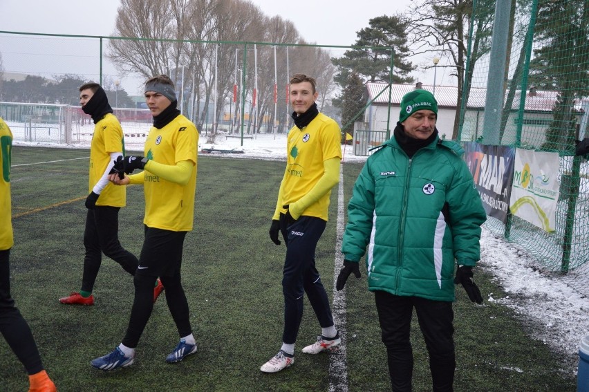 Piłkarze Falubazu Zielona Góra ostro przygotowują się do...