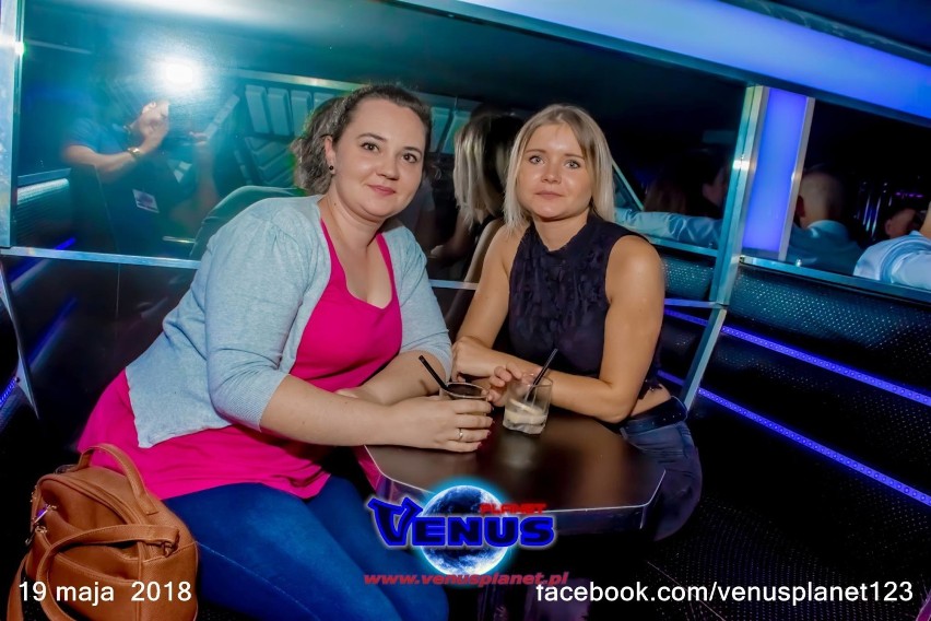 Piękne kobiety w klubie Venus Planet. Impreza z 19 maja 2018 [zdjęcia]