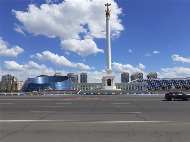 27.07.2022 r. Tak wygląda Nur-Sułtan w Kazachstanie, gdzie Raków Częstochowa zagra z Astaną.

Zobacz kolejne zdjęcia. Przesuwaj zdjęcia w prawo - naciśnij strzałkę lub przycisk NASTĘPNE