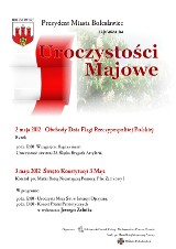 Uroczystości majowe w Bolesławcu