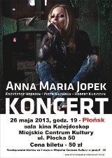 Anna Maria Jopek wystąpi w Płońsku