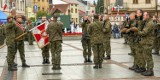 Przysięga żołnierzy 11. Małopolskiej Brygady Obrony Terytorialnej w Trzebini. Były dodatkowe atrakcje dla mieszkańców. Zdjęcia