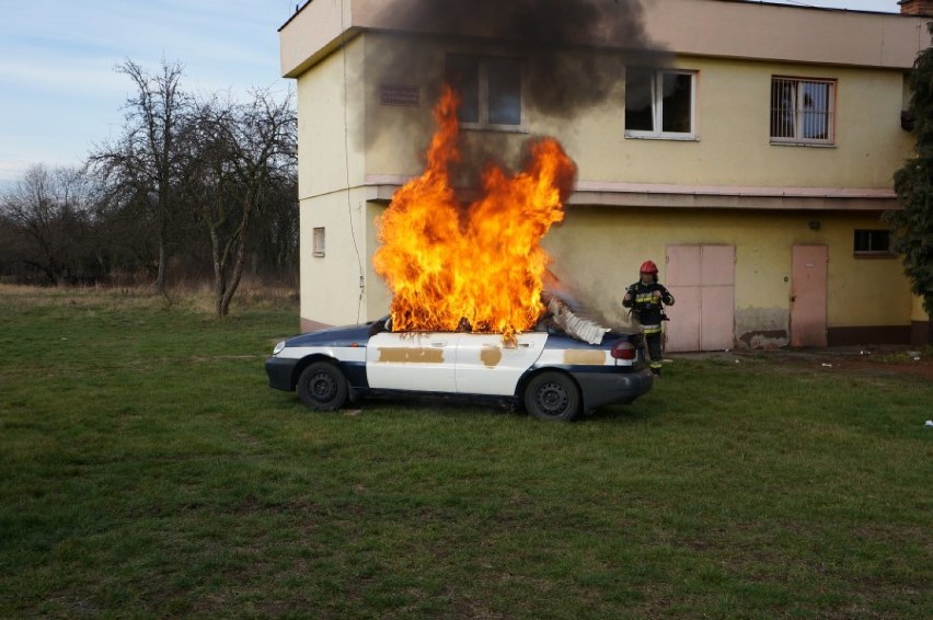 Policjanci z Wodzisławia Śl. potrafią rozpoznać podpalenie