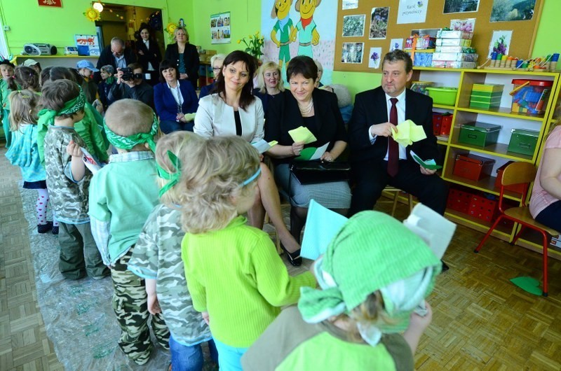 Poznań: Wiceminister edukacji spotkał się z dziećmi i ich rodzicami [ZDJĘCIA]