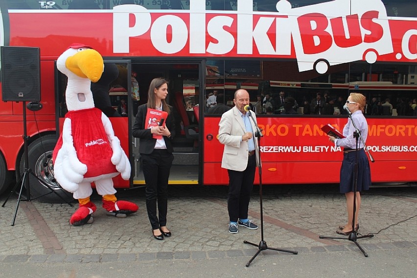 PolskiBus zorganizował w Gdańsku akcję promocyjną