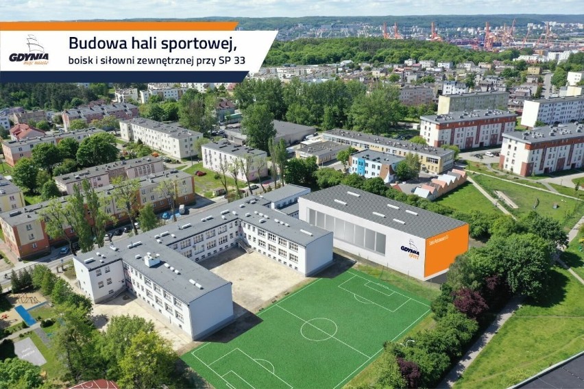 Nowa hala sportowa przy Szkole Podstawowej nr 33 na Oksywiu. Kosztowała ponad 8 milionów złotych