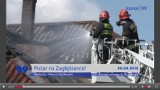 Dąbrowa Górnicza: Kolejne podpalenie dawnego budynku będącego siedzibą KS Zagłębianka [WIDEO]