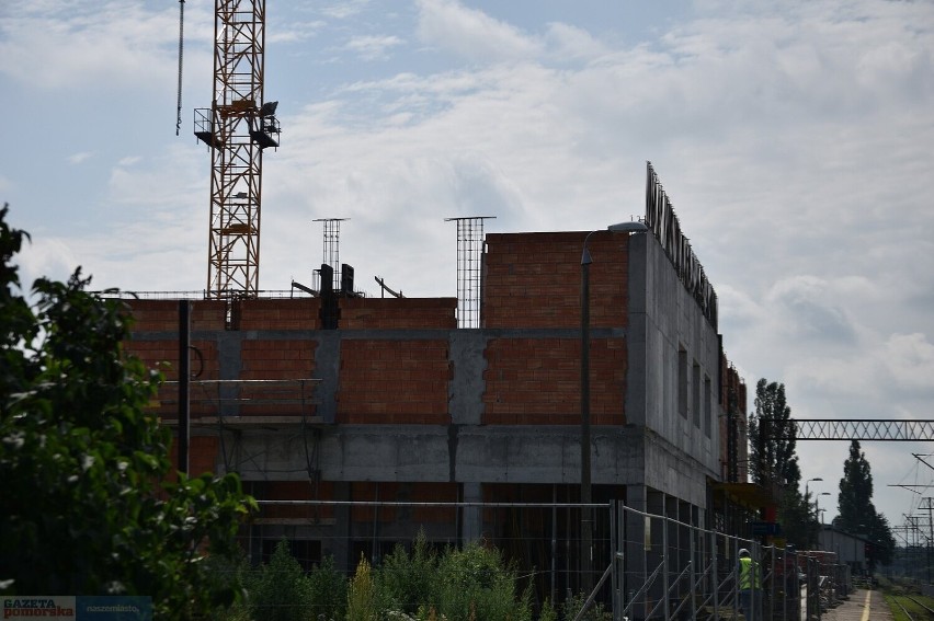 Tak wygląda budowa nowego dworca PKP we Włocławku. W lipcu...