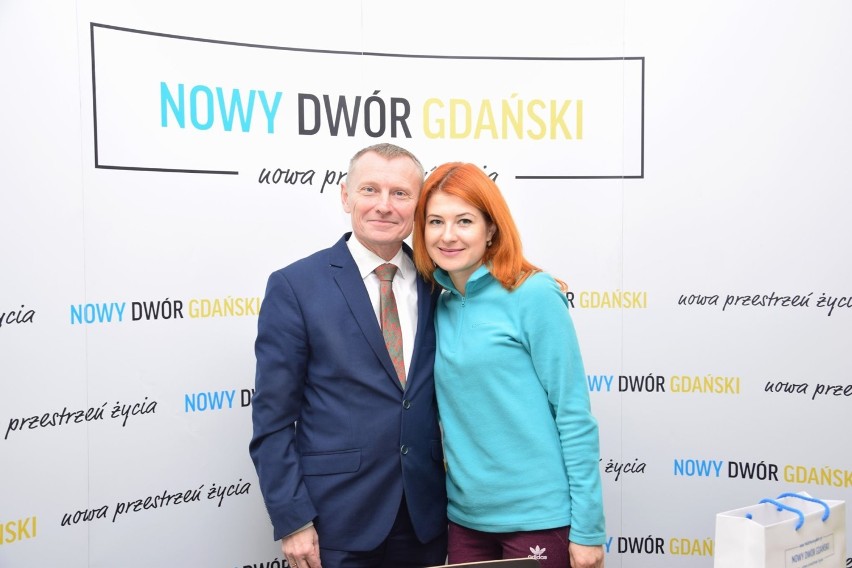 Nowy Dwór Gdański. Delegacja z miasta partnerskiego Sarny z wizytą  na Żuławach