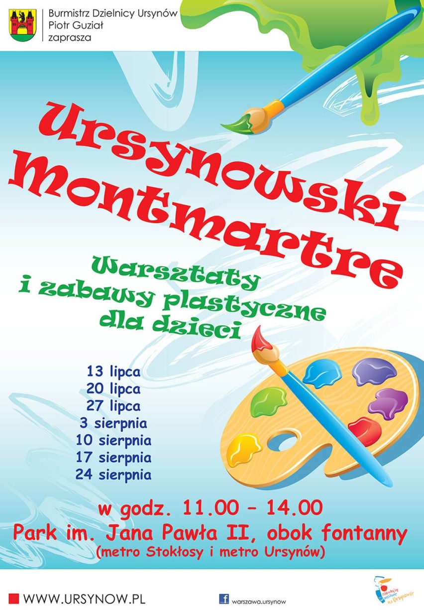 ursynowski montmarte w wakacje