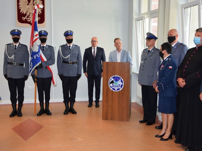 Święto Policji 2021 w Komendzie Powiatowej Policji w Pucku