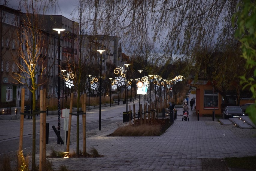 Świąteczne iluminacje jak co roku rozświetliły Starogard Gdański 