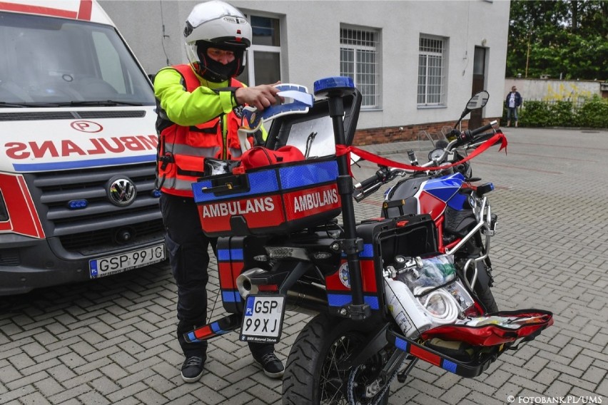 Pierwszy motoambulans w Sopocie. Dociera szybciej niż karetka [ZDJĘCIA]