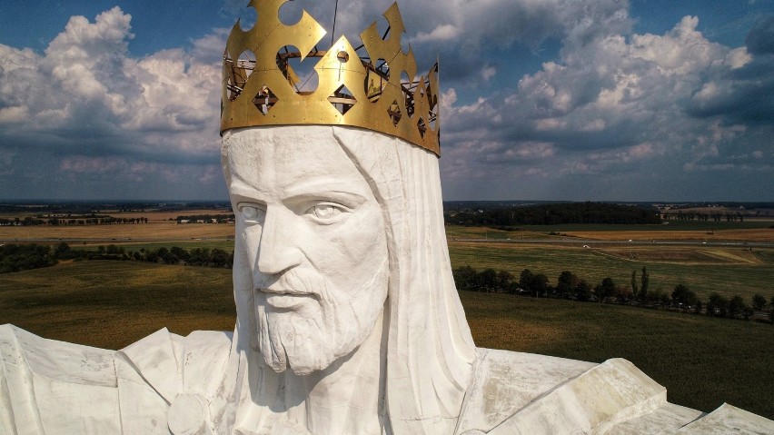 Pomnik Chrystusa Króla w Świebodzinie, sobota (15.08.2020) -...