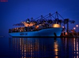 Do Gdańska przypłynął jeden z największych statków na świecie - Ebba Maersk [zdjęcia]
