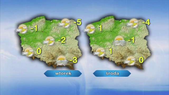 Dziś w Szczecinie temperatura wyniesie około jednego stopnia ...