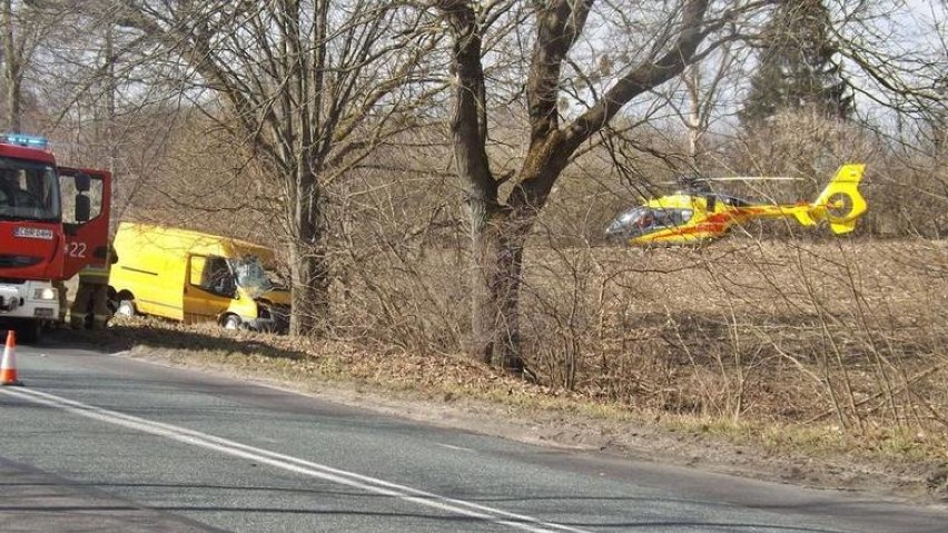 Zdjęcia z wypadku w Gutowie