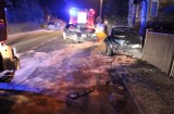 Emerytowany policjant spowodował wypadek w Kluczach. Miał 3,68 promila