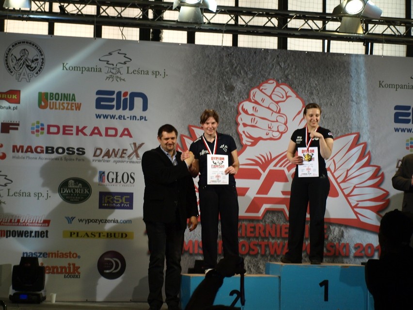 XIV Mistrzostwa Polski w Armwrestlingu. Łodzianki zwyciężyły
