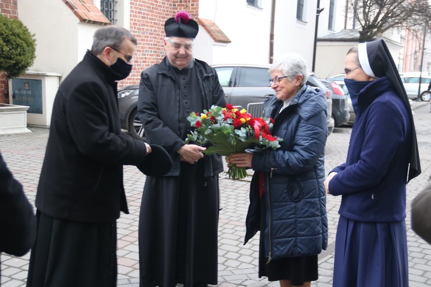 Biskup Damian Bryl, nowy biskup kaliski z pierwszą wizytą w...