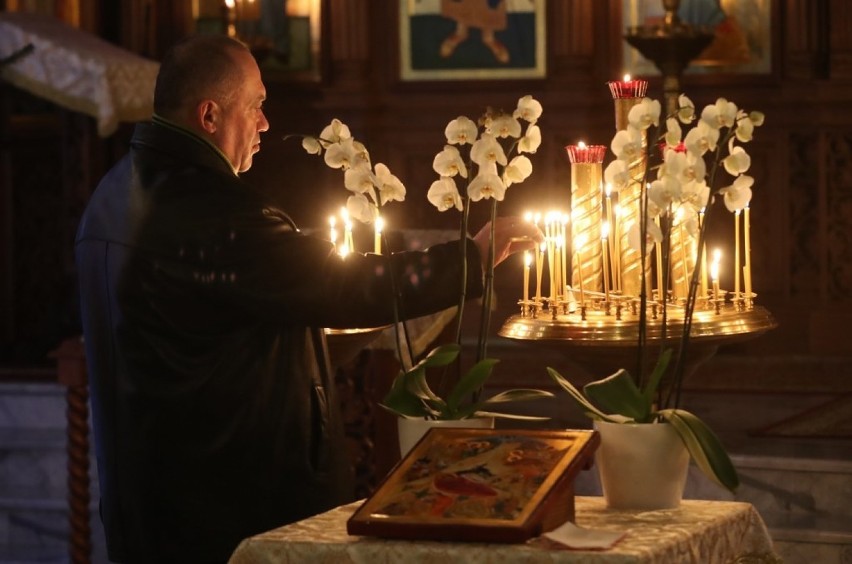 Szczecińscy prawosławni obchodzili wigilię Bożego Narodzenia [ZDJĘCIA, WIDEO] 