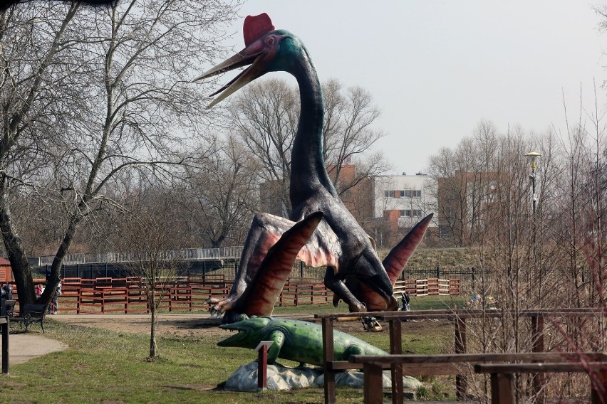 Pterozaur to nowa atrakcja Parku Wrocławskiego na Szlaku Zwierząt Wymarłych